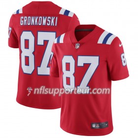 Maillot Homme New England Patriots Rob Gronkowski 87 Nike Rouge